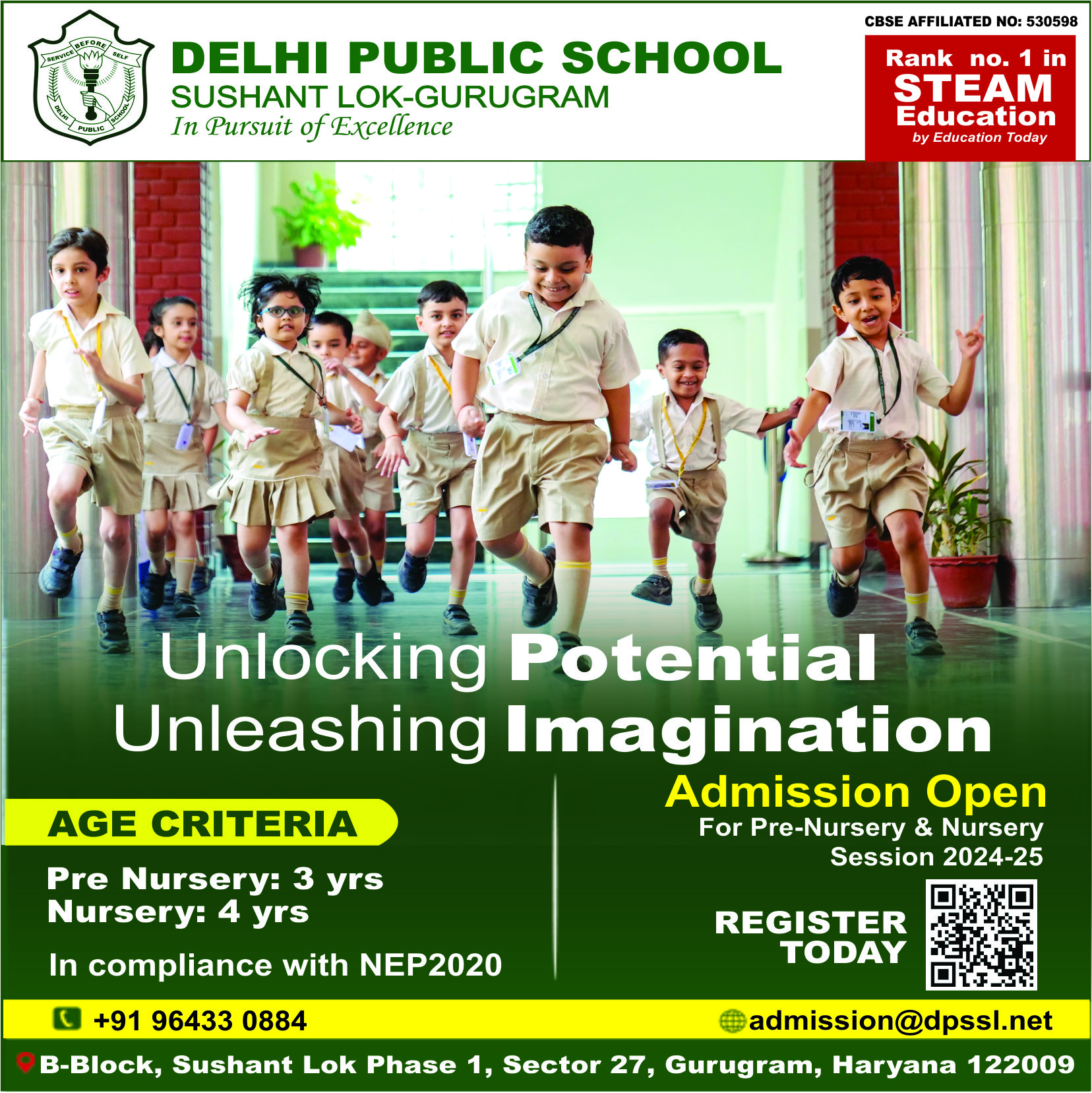 Top Schools In Gurgaon | Best School In Gurgaon | DPS Sushant Lok